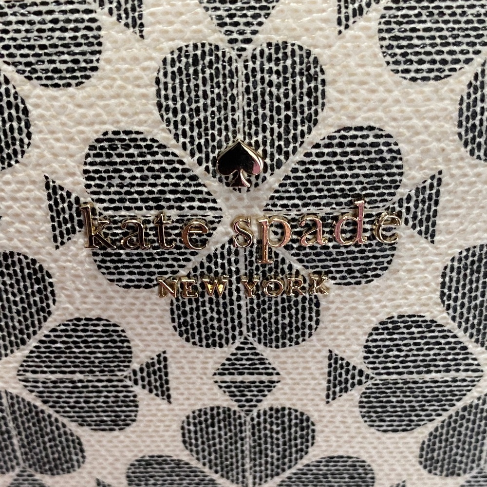 Kate Spade Black and Cream Satchel - Picture 2 of 10
